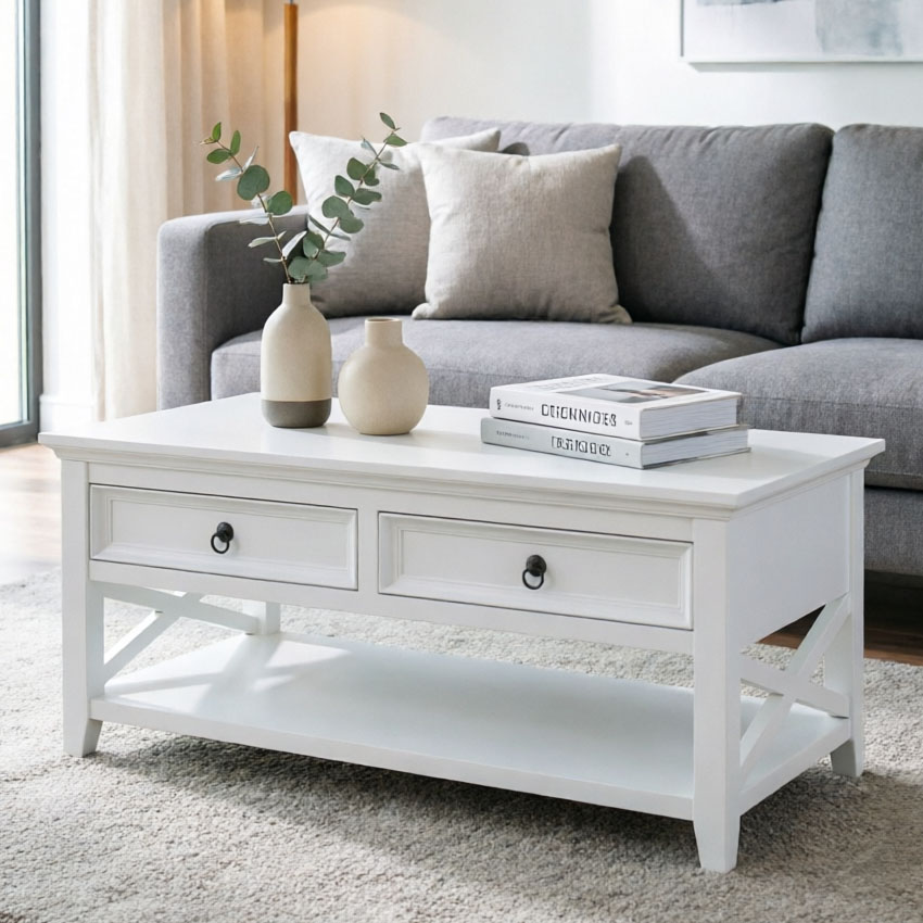 white furniture